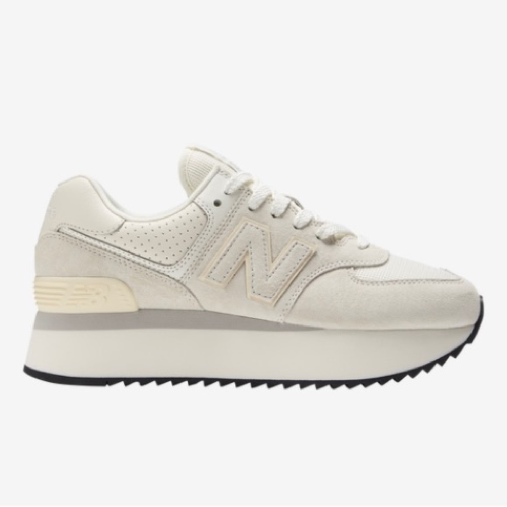 New balance 574 Plus White (W) sneakers